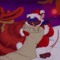 Santa Mouse by Charrio