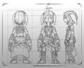 W.I.P. Krewe outfits sketches