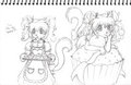 Kitten Sketchbook Page 4