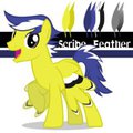 Scribe Feather Character Reference by scribeFeather