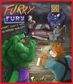 "Furry Fury" Arcade Flyer by rg