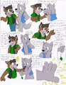 Transformation comic by Licos colored part 1/3