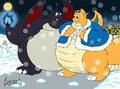 Commission: keep warm the big dragonite