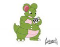 Commission: Nidoqueen and the fruit 1/5