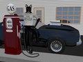 Treg at the gas station by TregMyster