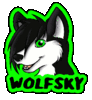 wolfskypup
